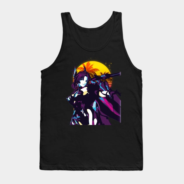 Murata Himeko Vermilion Knight: Eclipse Tank Top by DIY Kulon Progo 